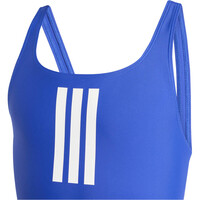 adidas bañador natación niña 3S MID SUIT GY vista detalle