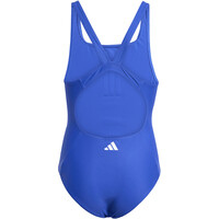 adidas bañador natación niña 3S MID SUIT GY vista trasera