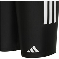 adidas bañador natación niño Baador Largo 3-Stripes Swim vista detalle