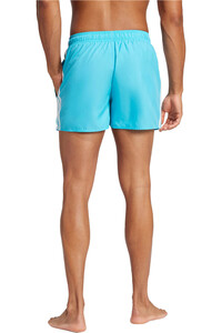 adidas bañador playa hombre 3S BLD SH 3IN vista trasera