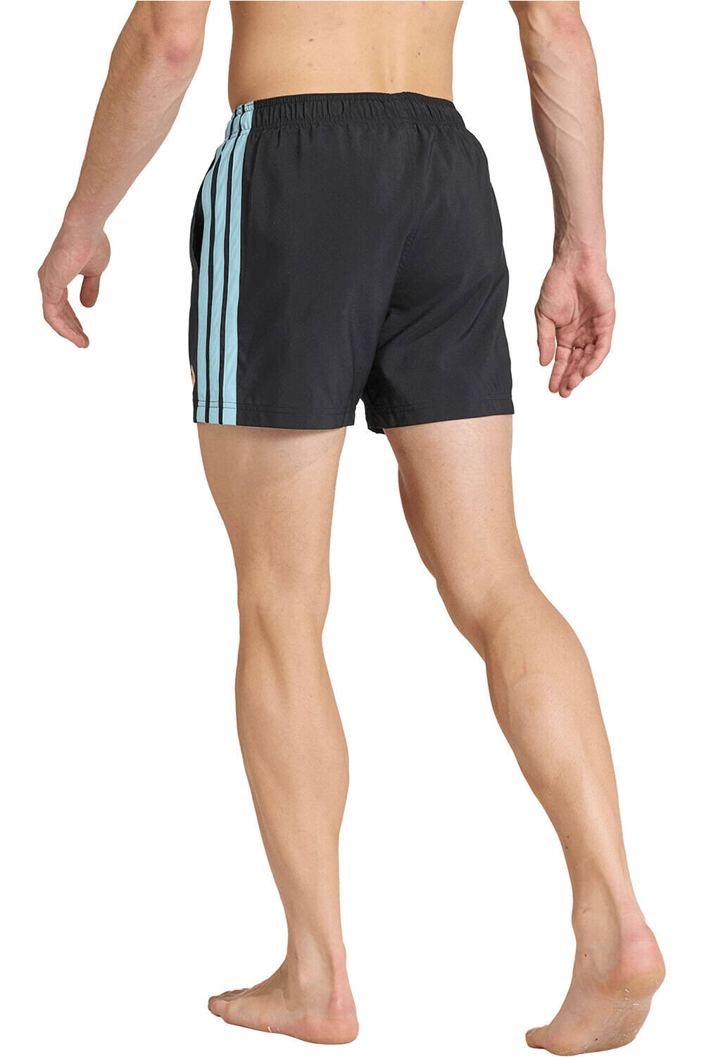 adidas bañador playa hombre 3S SH 5IN vista trasera