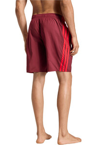 adidas bañador playa hombre 8-INCH 3 BANDAS vista trasera