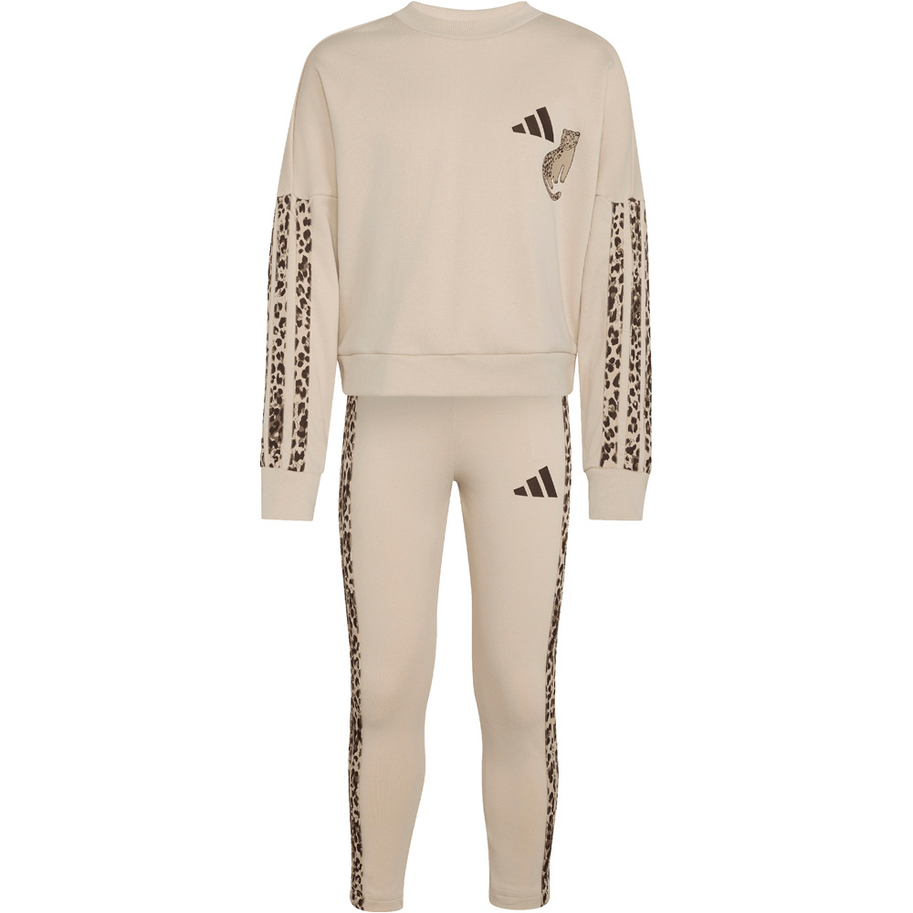 adidas bermuda junior niña CONJUNTO MALLAS Y ESTAMPADO ANIMAL vista detalle