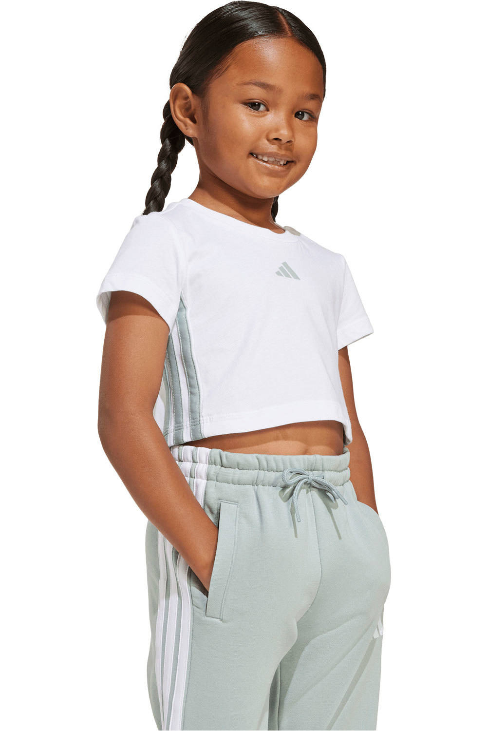 adidas bermuda junior niña ESSENTIALS vista detalle