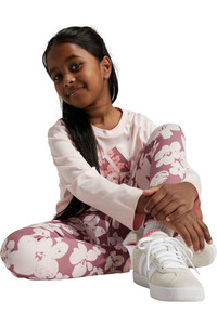 adidas bermuda junior niña LG FLWR LEG SET vista detalle