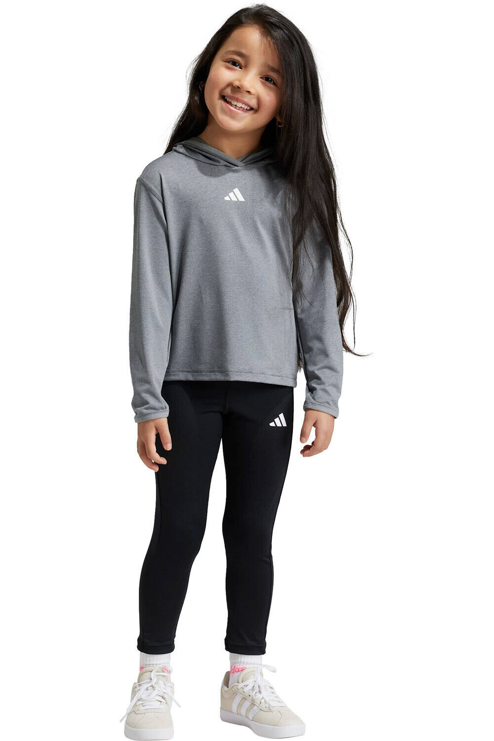 adidas bermuda junior niña LG SPORT SET vista frontal