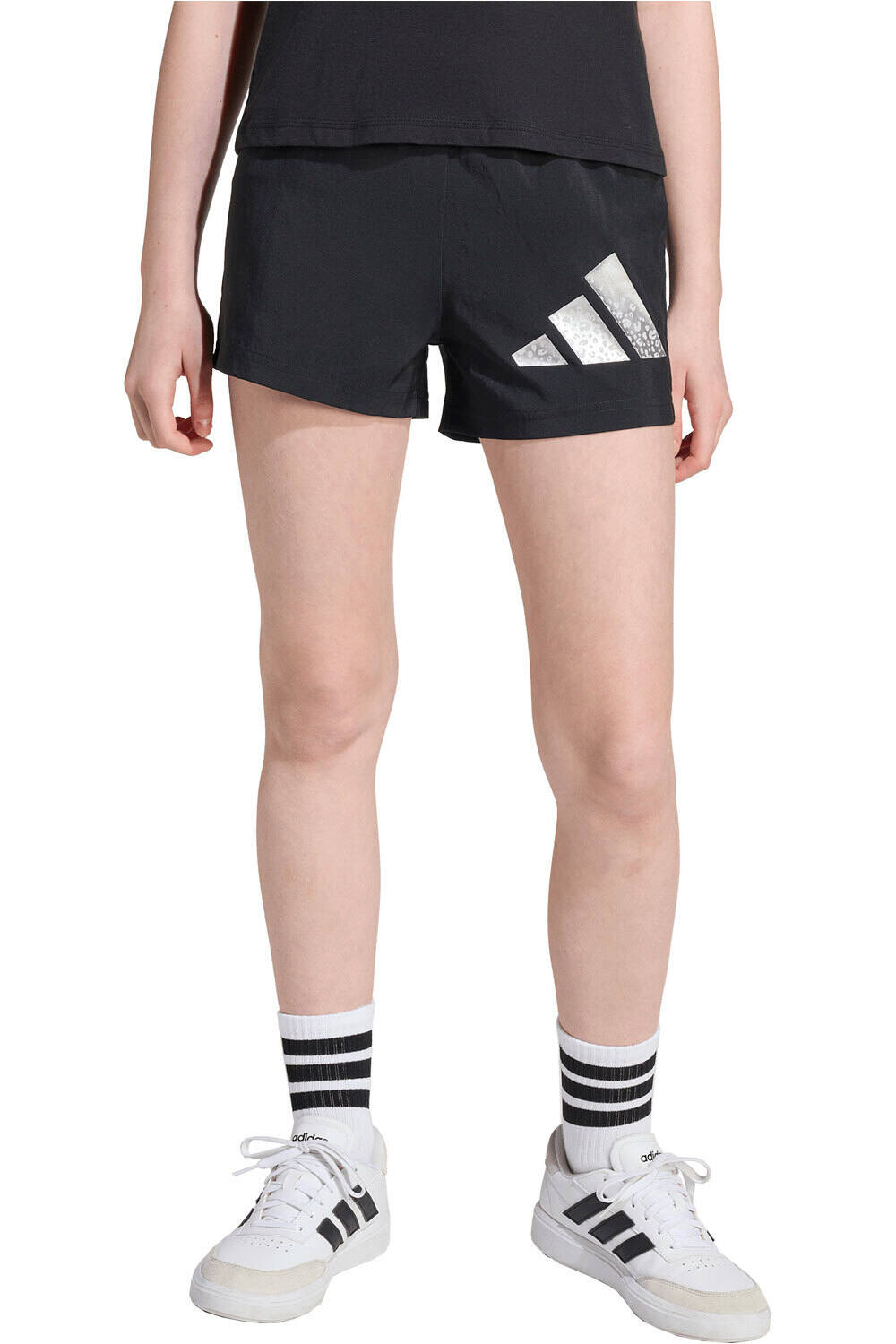adidas bermuda niña GLAM PRINT SPORT SHORTS vista frontal