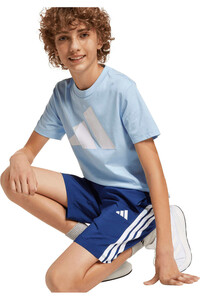 adidas bermuda niño ESSENTIALS CLIMACOOL vista detalle