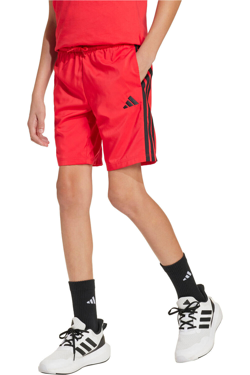 adidas bermuda niño J 3S WV SH vista frontal