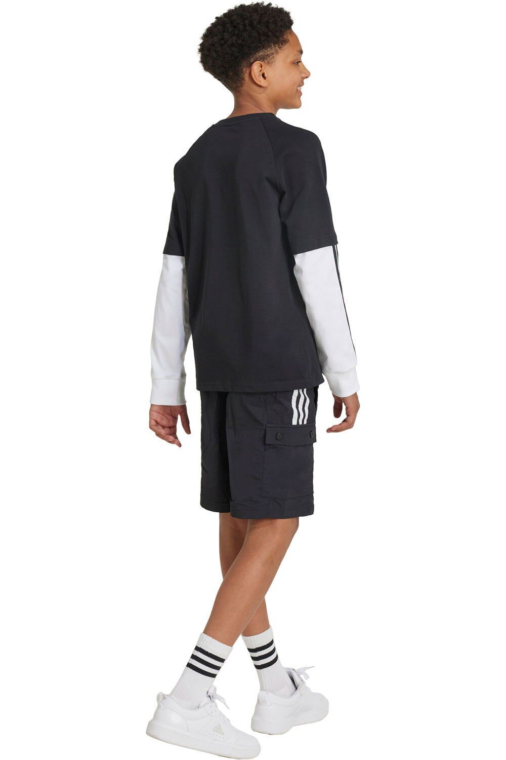 adidas bermuda niño J JAM WV CRG SH vista trasera