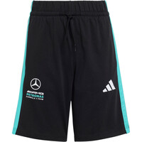 adidas bermuda niño MERCEDES-AMG PETRONAS FORMULA 1 DNA vista frontal