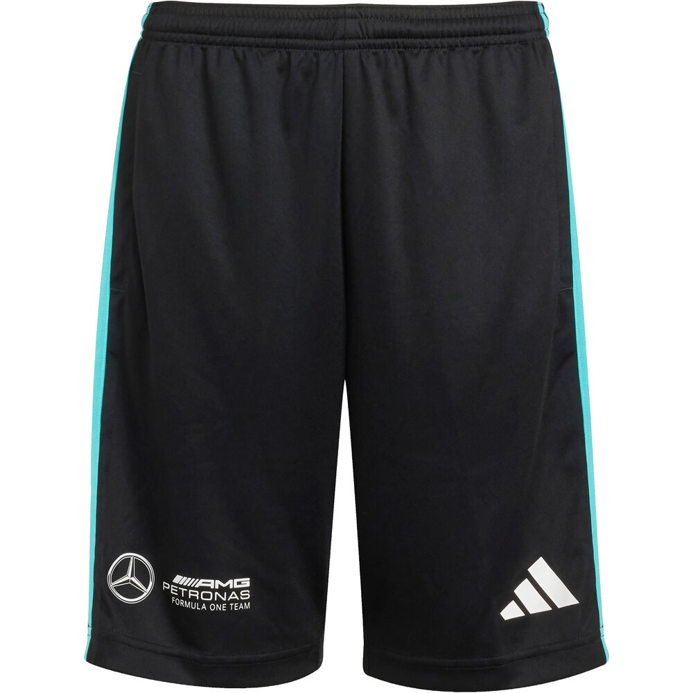 adidas bermuda niño MERCEDES F1 TEAM DNA vista frontal