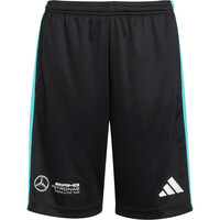 adidas bermuda niño MERCEDES F1 TEAM DNA vista frontal