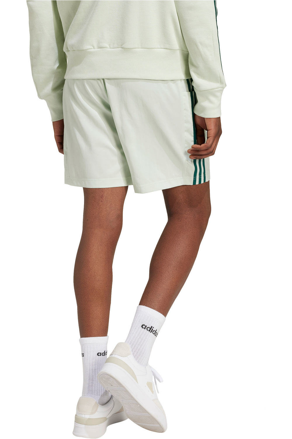 adidas bermudas hombre AEROREADY Essentials Chelsea 3 bandas vista trasera