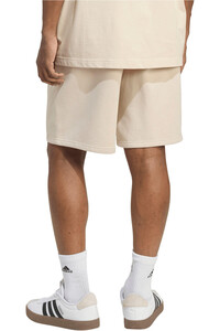 adidas bermudas hombre ALL SZN FLEECE vista trasera