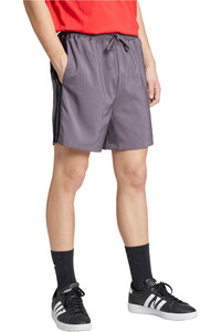 adidas bermudas hombre ESSENTIALS 3 STRIPES CHELSEA vista detalle