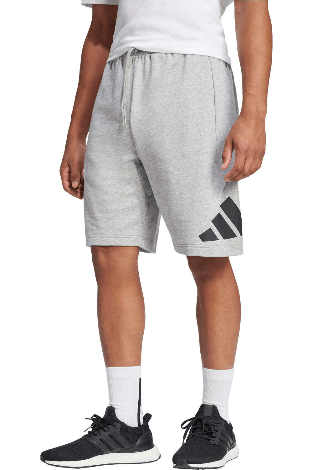 adidas bermudas hombre ESSENTIALS BIG LOGO FRENCH TERRY vista frontal