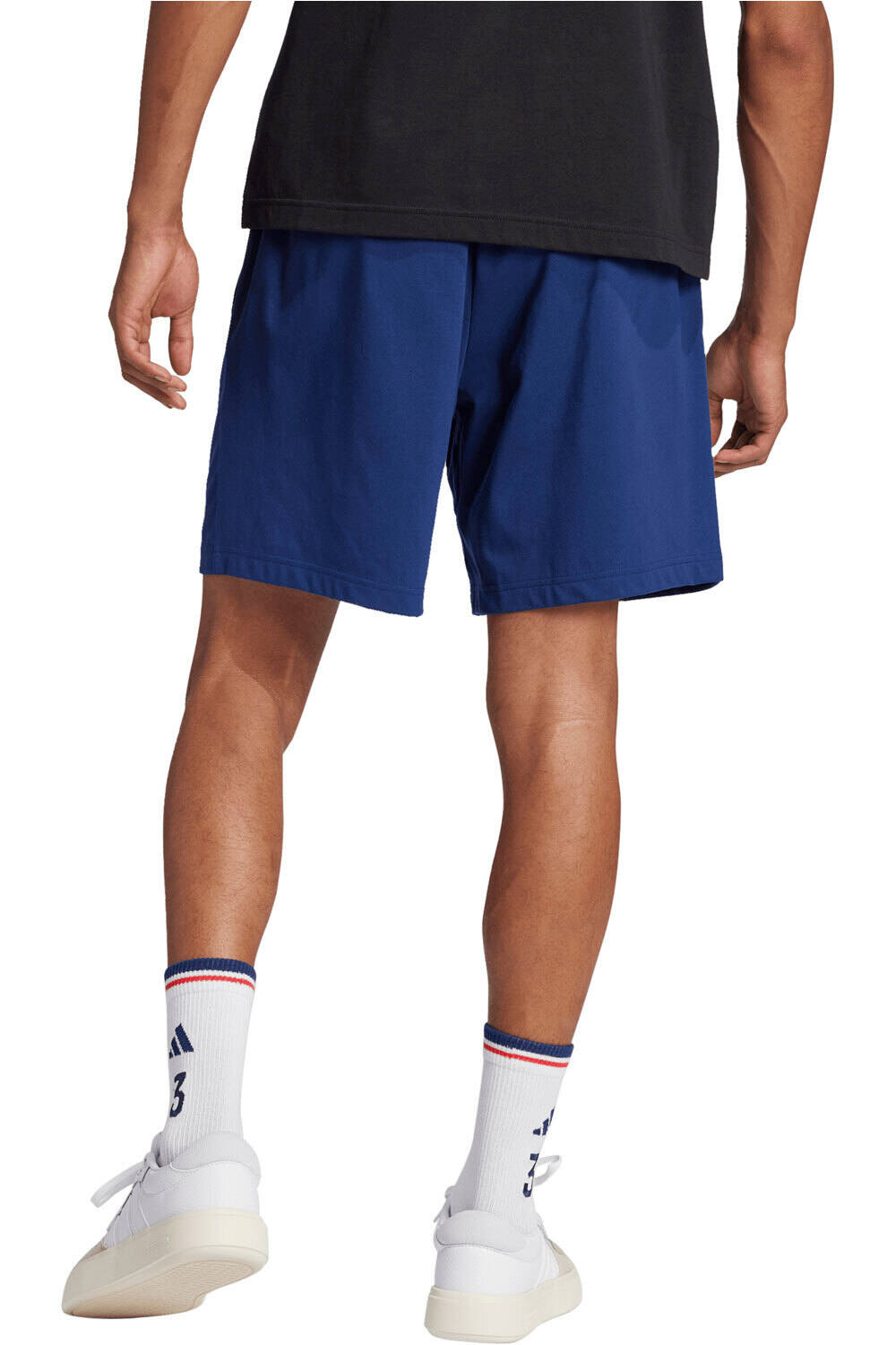 adidas bermudas hombre ESSENTIALS LINEAR vista trasera