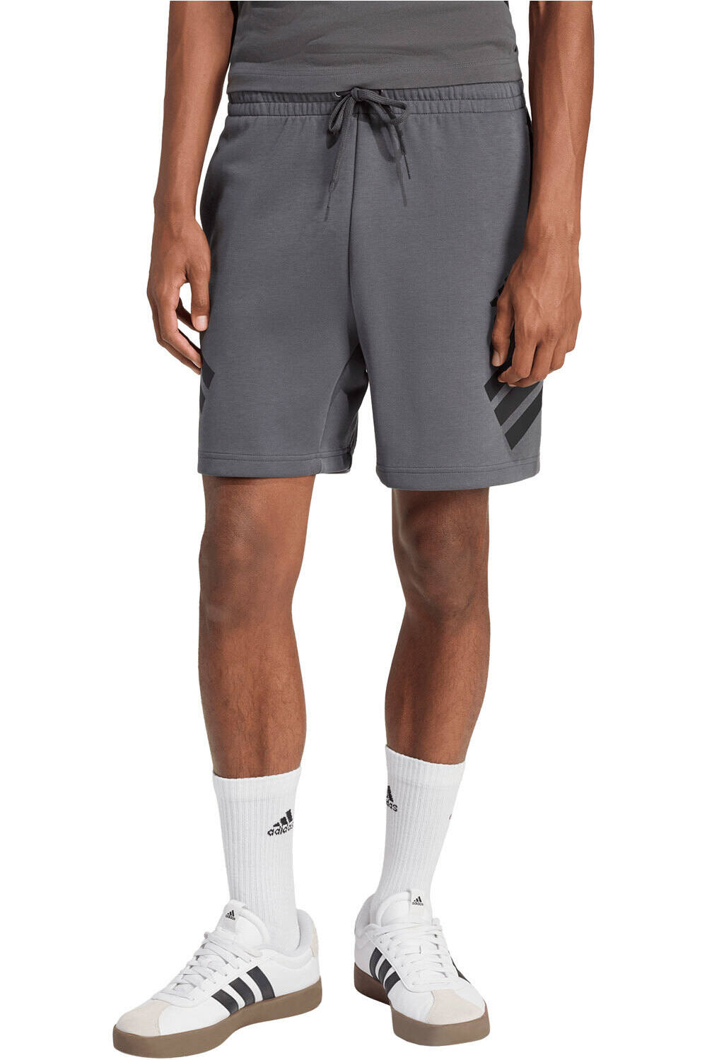 adidas bermudas hombre FUTURE ICONS 3 STRIPES vista frontal