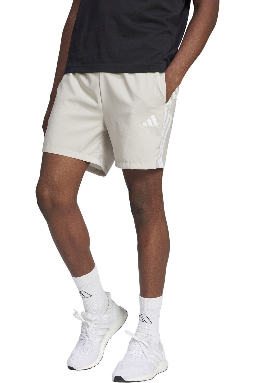 adidas bermudas hombre M 3S CHELSEA B vista frontal