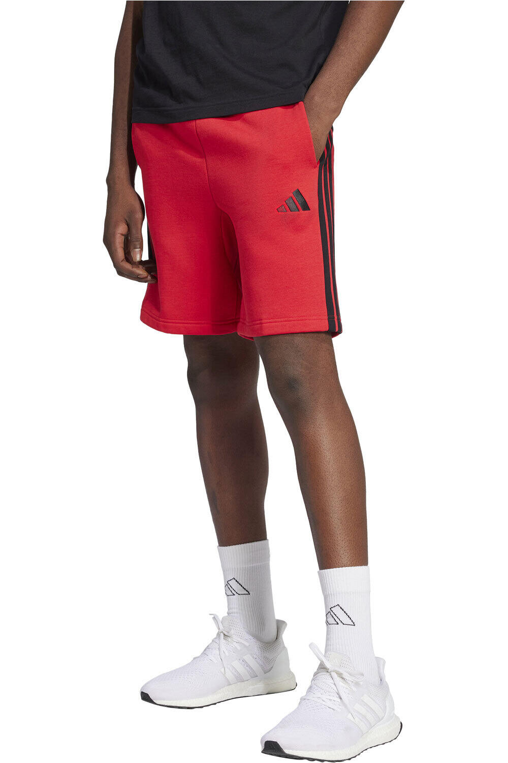 adidas bermudas hombre M 3S FL SHO vista frontal