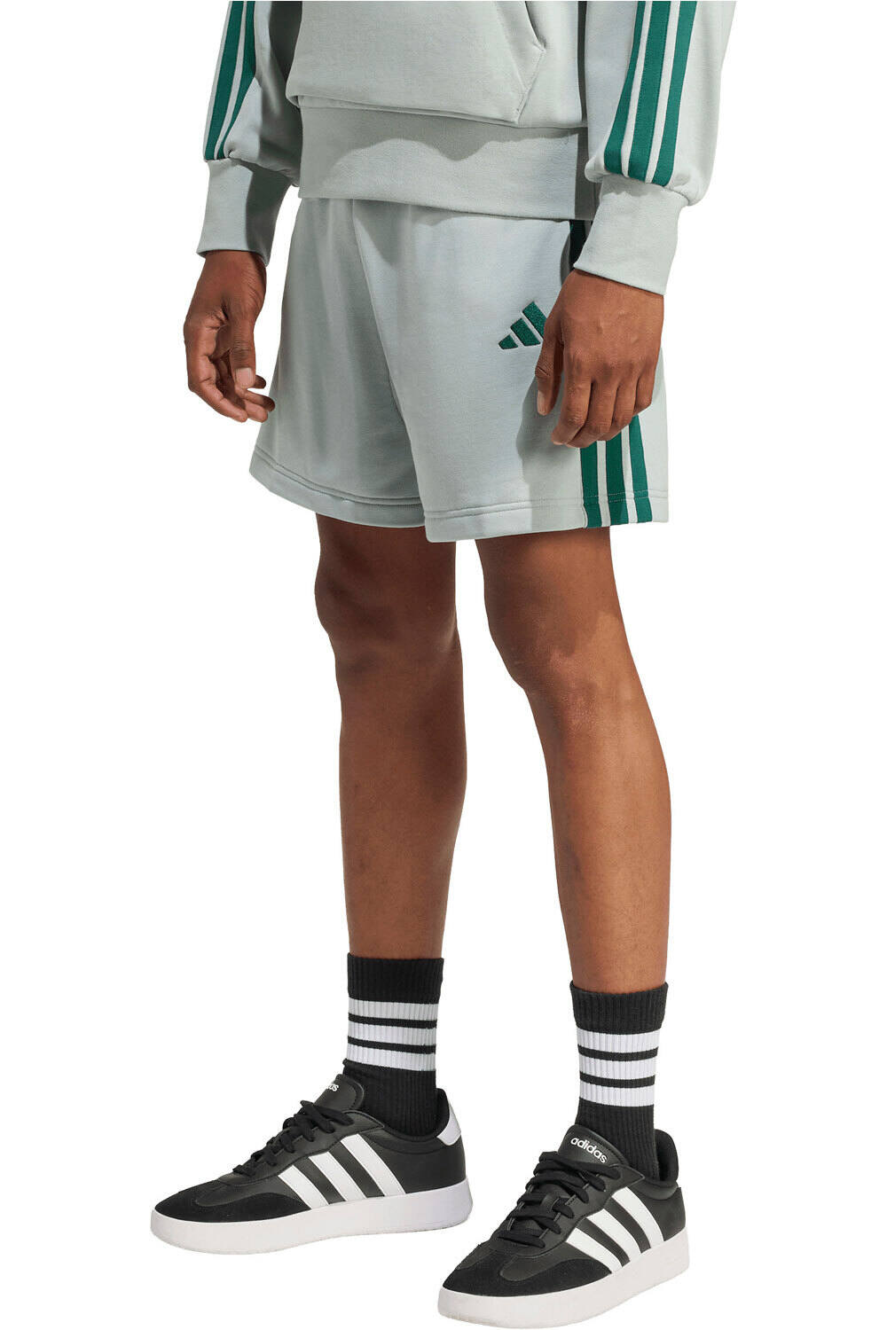 adidas bermudas hombre M 3S FT SHO vista frontal