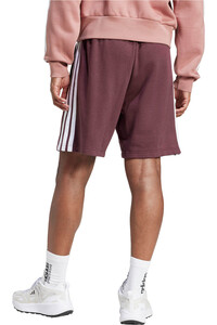 adidas bermudas hombre M 3S FT SHO vista trasera