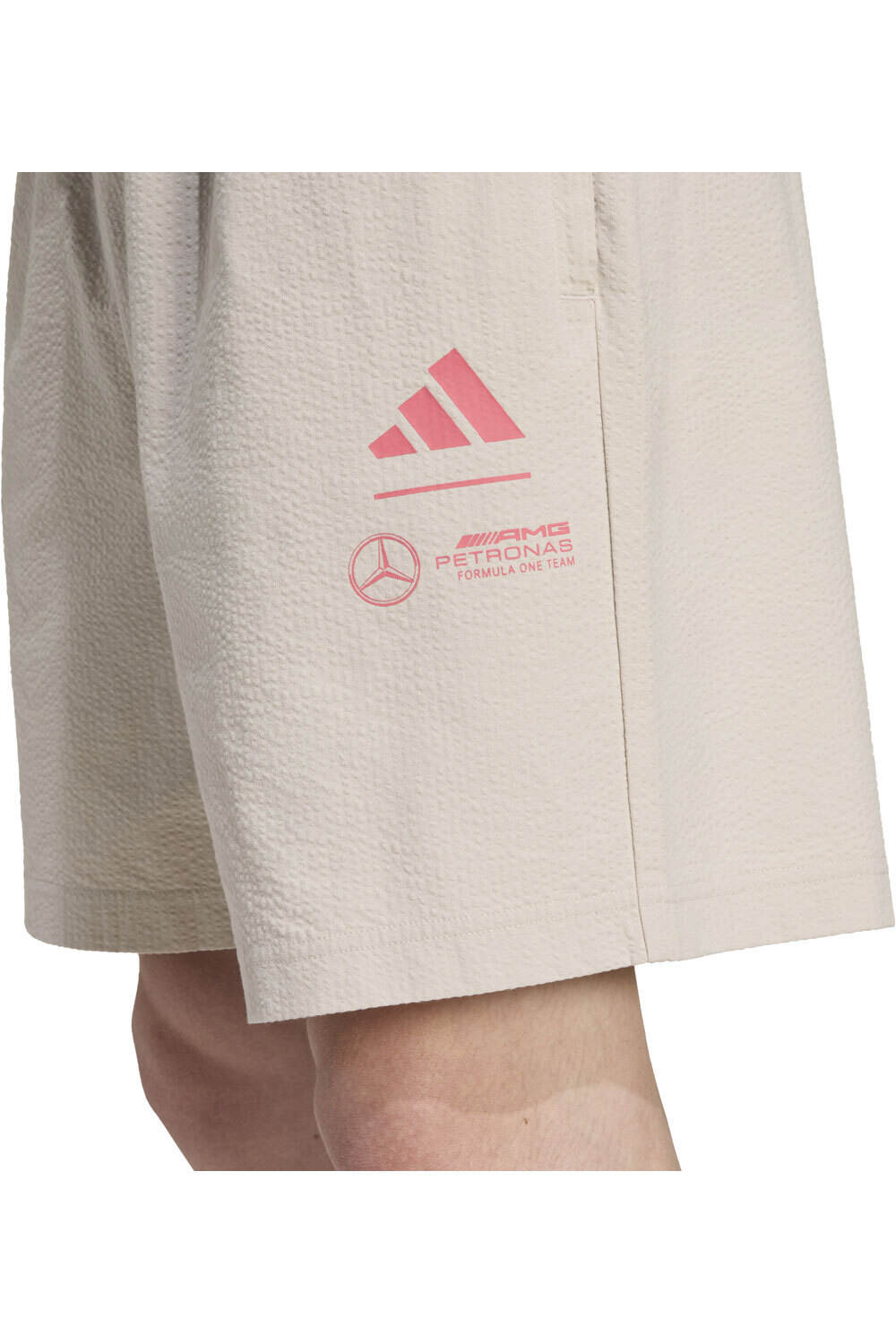 adidas bermudas hombre MERCEDES F1 SUMMER PACK vista detalle