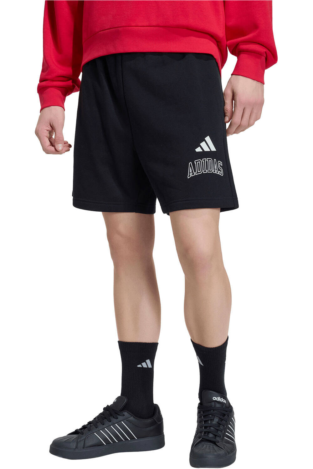adidas bermudas hombre Pantaln corto Ess insp universitaria vista frontal