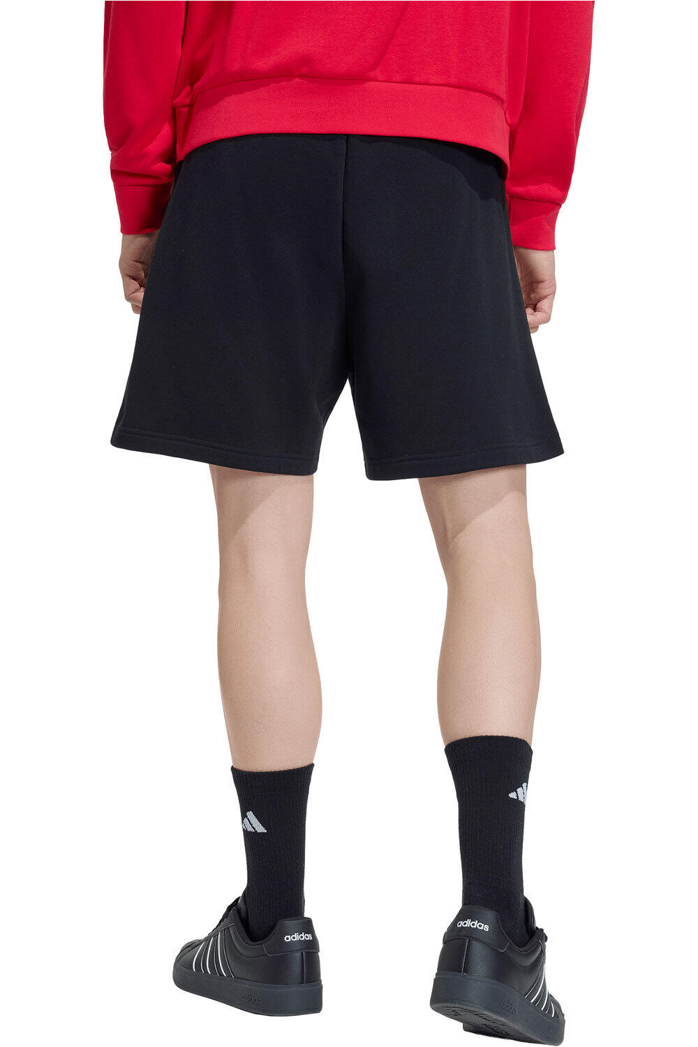 adidas bermudas hombre Pantaln corto Ess insp universitaria vista trasera