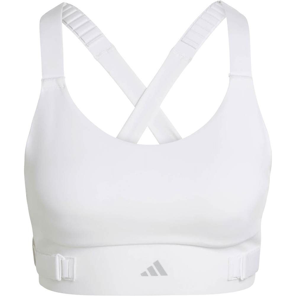 adidas body running mujer FASTIM L HS BRA vista frontal