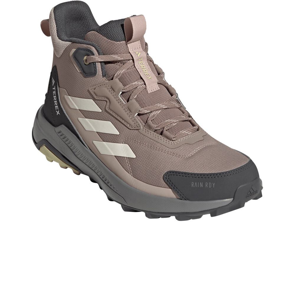 adidas bota trekking mujer TERREX ANYLANDER MID RAIN.RDY HIKING lateral interior