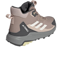 adidas bota trekking mujer TERREX ANYLANDER MID RAIN.RDY HIKING vista trasera