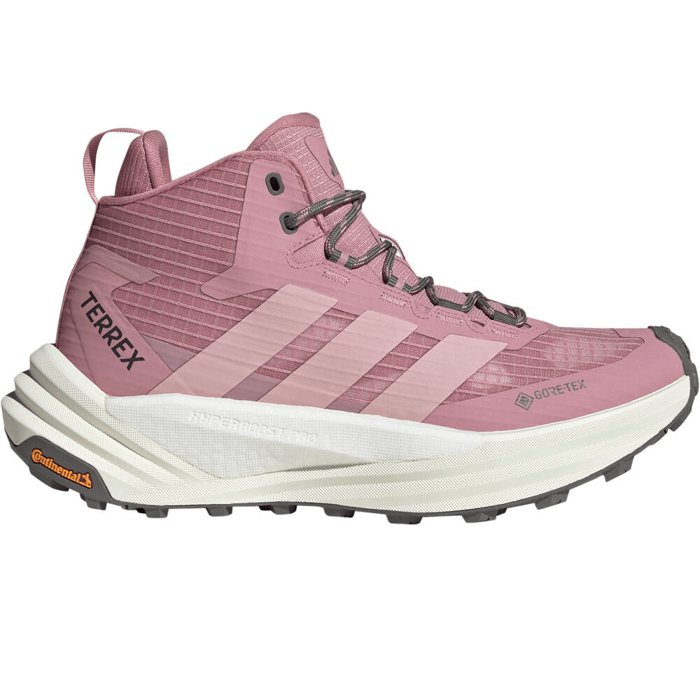adidas bota trekking mujer TERREX FREE HIKER 3 MID GORE-TEX lateral exterior