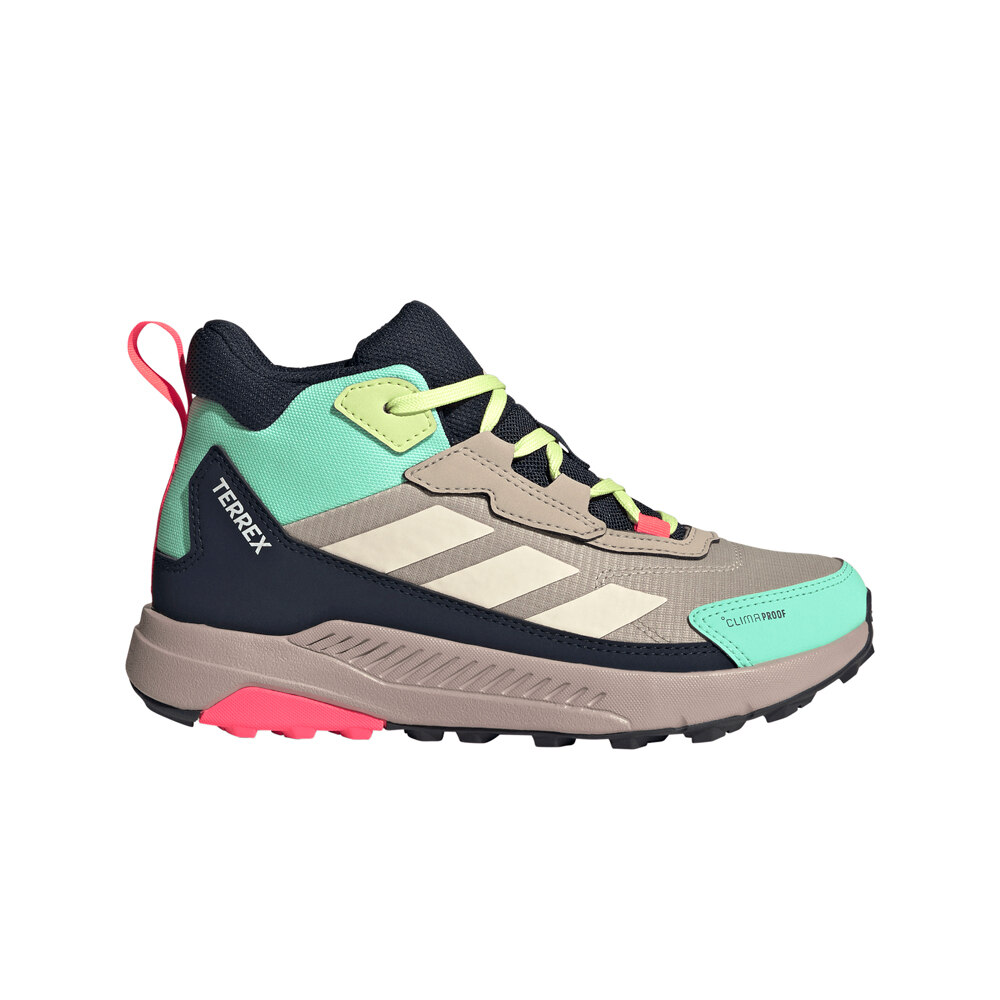 adidas bota trekking niño TERREX ANYLANDER MID CLIMAPROOF lateral exterior