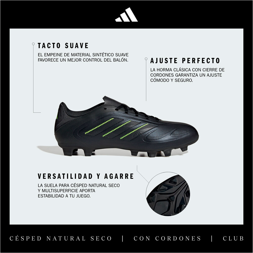 adidas botas de futbol cesped artificial COPA PURE CLUB FG/MG NE 06