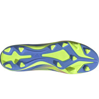 adidas botas de futbol cesped artificial F50 CLUB FG/MG AZAM vista superior