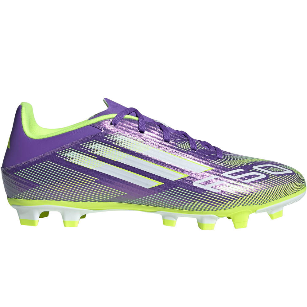 adidas botas de futbol cesped artificial F50 CLUB FG/MG MOAM lateral exterior