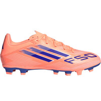 adidas botas de futbol cesped artificial F50 CLUB FG/MG NAAZ lateral exterior
