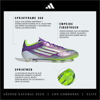 adidas botas de futbol cesped artificial F50 ELITE 06