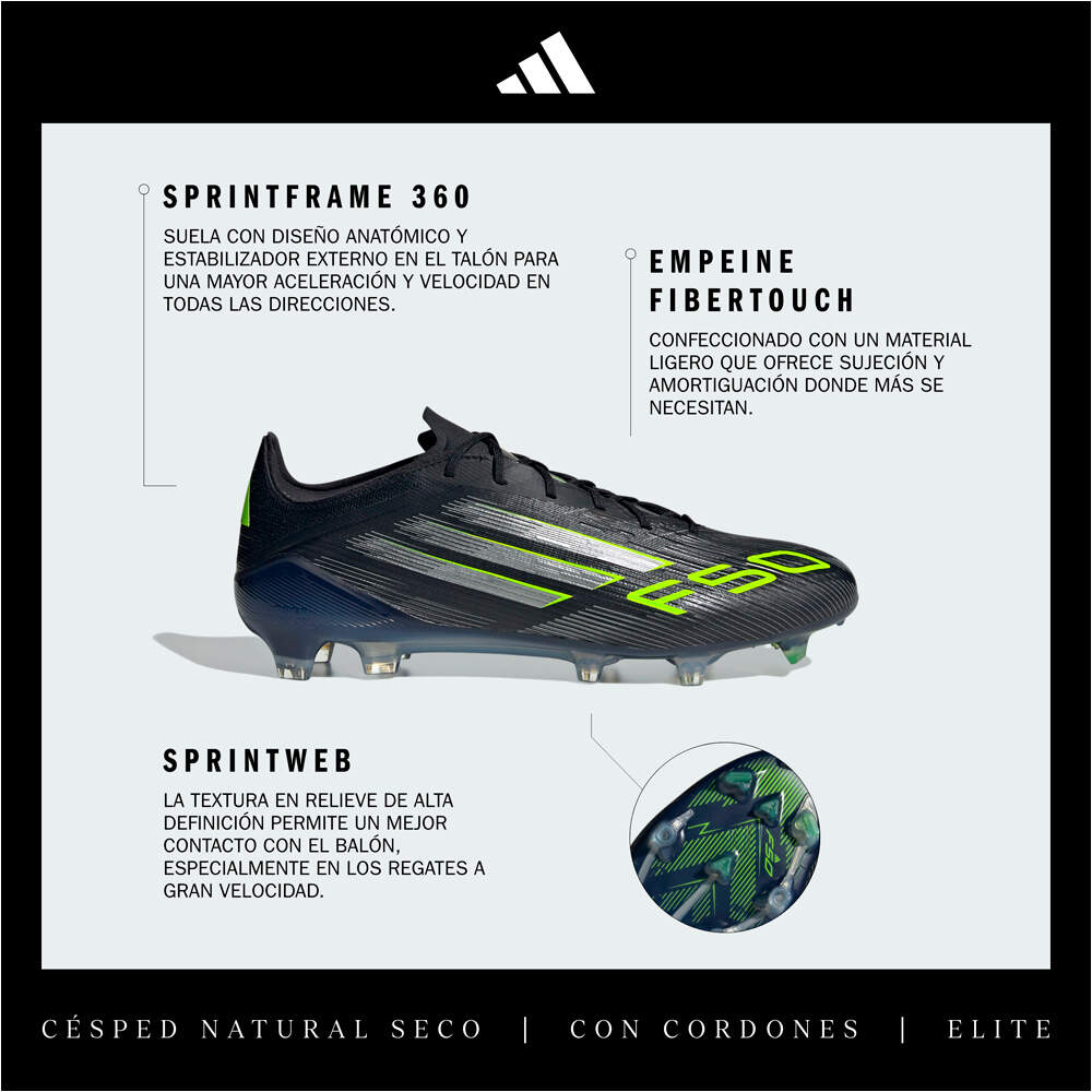 adidas botas de futbol cesped artificial F50 ELITE 06