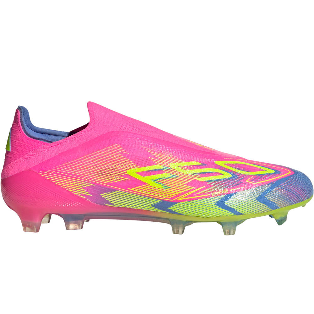 adidas botas de futbol cesped artificial F50 Elite Laceless csped natural lateral exterior