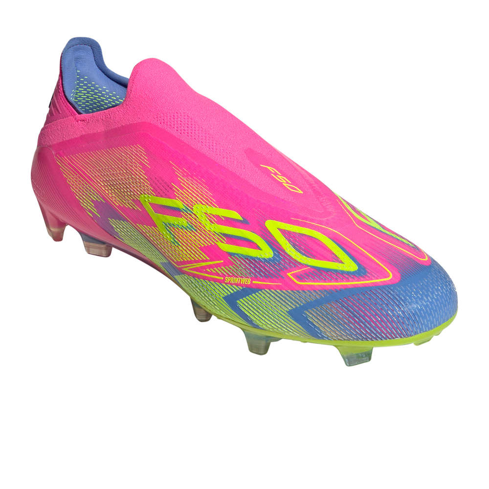 adidas botas de futbol cesped artificial F50 Elite Laceless csped natural lateral interior