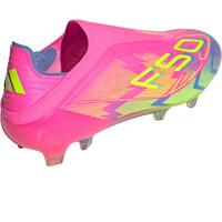 adidas botas de futbol cesped artificial F50 Elite Laceless csped natural vista trasera