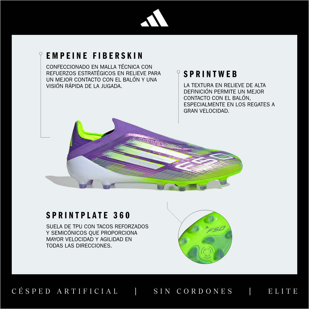 adidas botas de futbol cesped artificial F50 ELITE LL AG 06