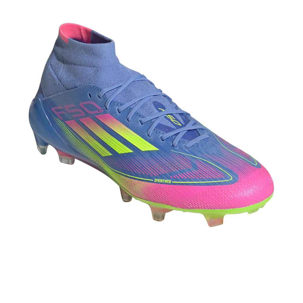 adidas botas de futbol cesped artificial F50 Elite Mid csped natural seco lateral interior