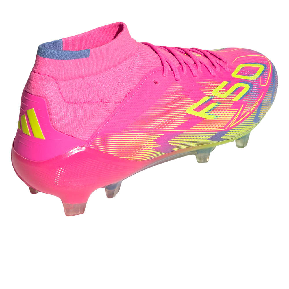 adidas botas de futbol cesped artificial F50 Elite Mid csped natural seco vista trasera