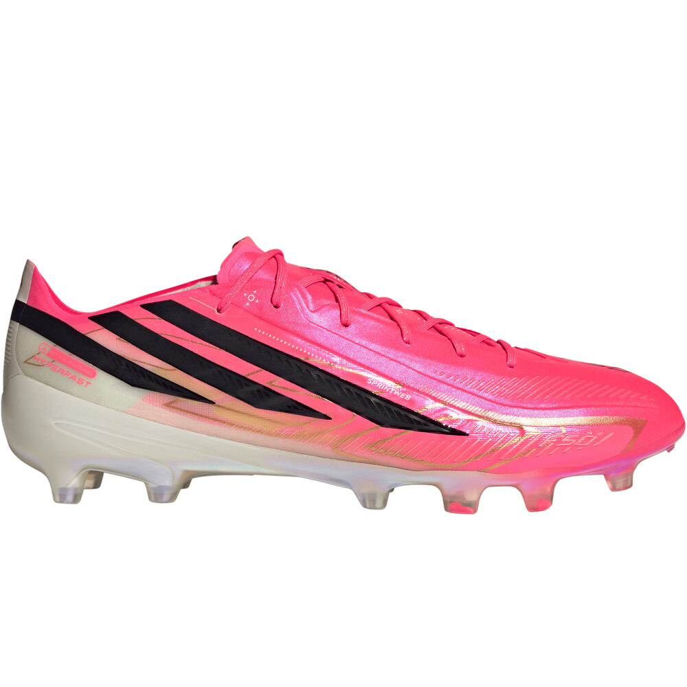 adidas botas de futbol cesped artificial F50 HYPERFAST ELITE AG lateral exterior