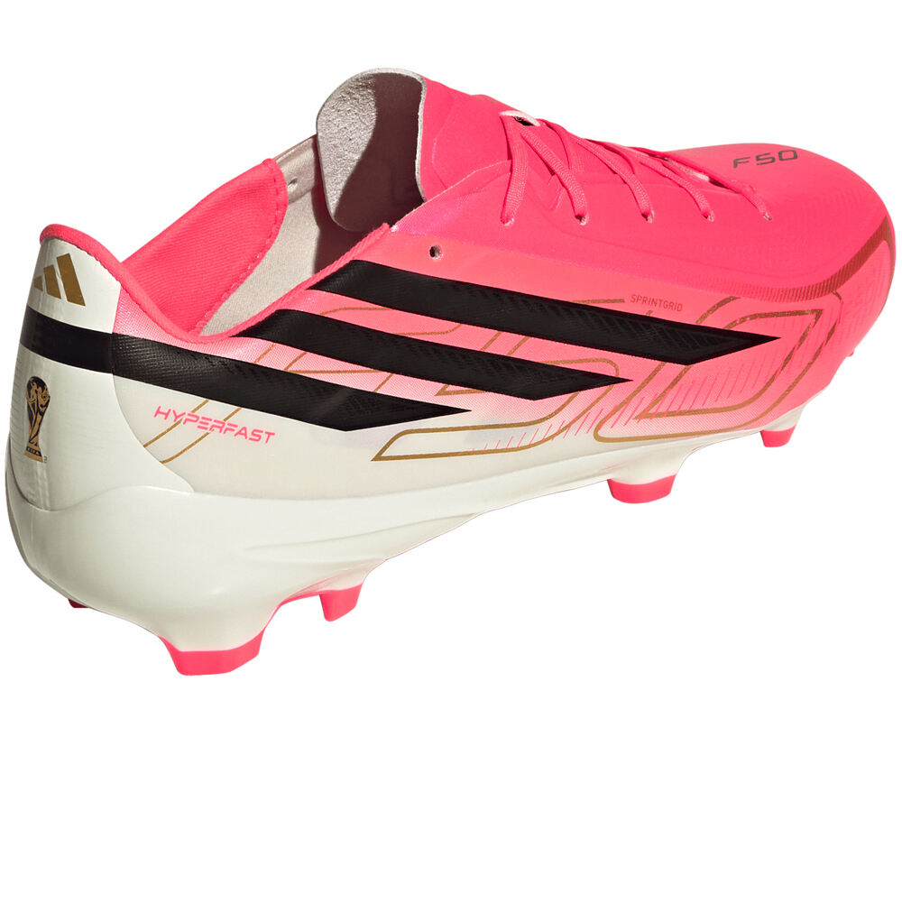 adidas botas de futbol cesped artificial F50 HYPERFAST LEAGUE FG vista trasera