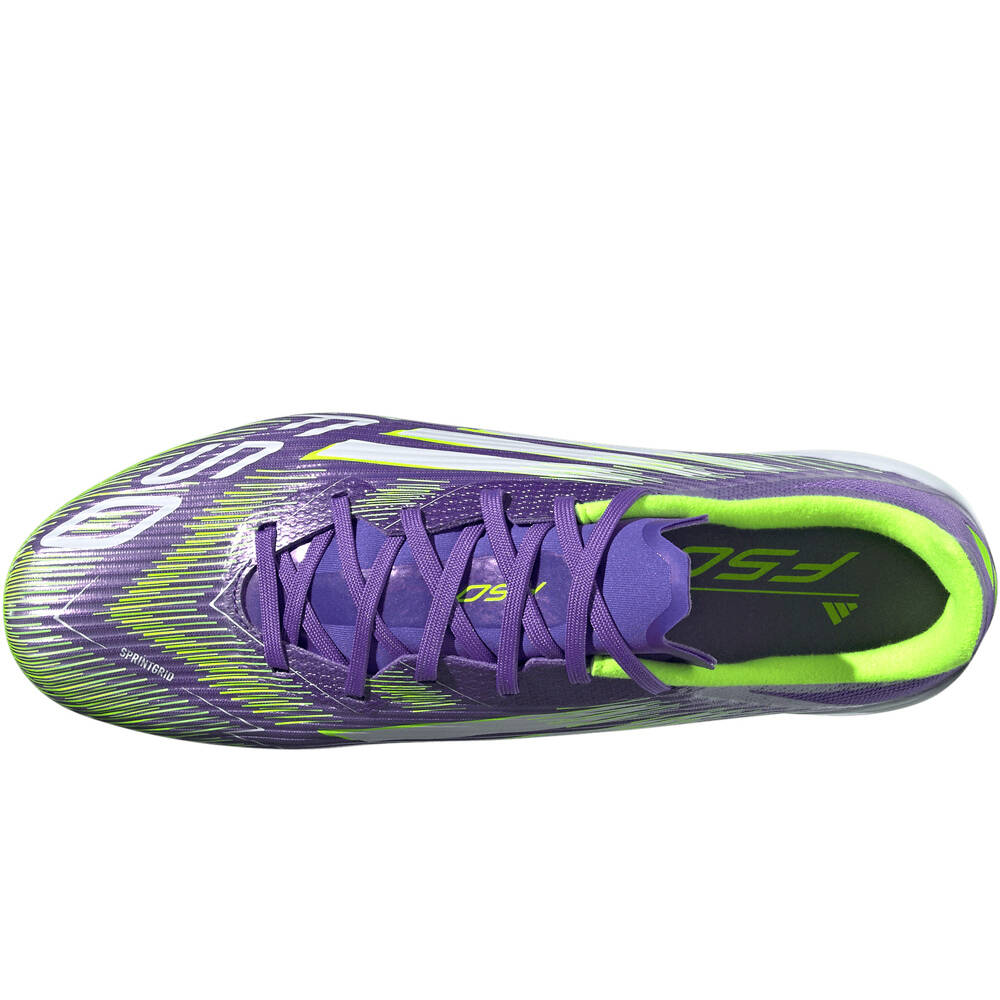 adidas botas de futbol cesped artificial F50 LEAGUE 2G/3G MOAM vista superior
